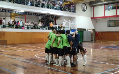 Celebració de la Pia en el primer triomf del curs | Sergi Park
